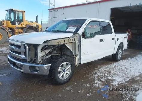 2017 Ford F-150 Xlt from USA, damaged, VIN 1FTEW1EF4HKD46737